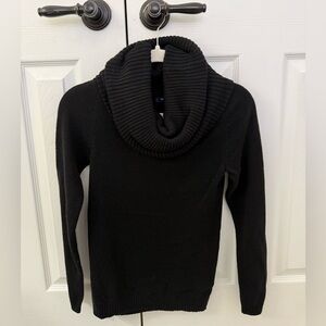 GAP Black Cowl Neck Sweater